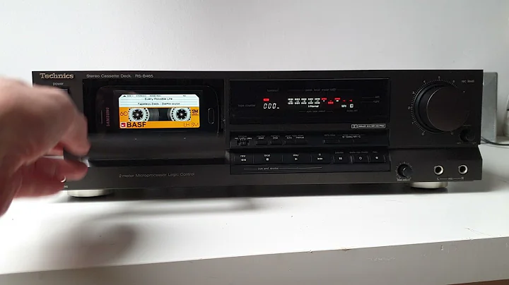 TECHNICS RS-B465 converted into MP3/FLAC player - Tapeless Deck Project