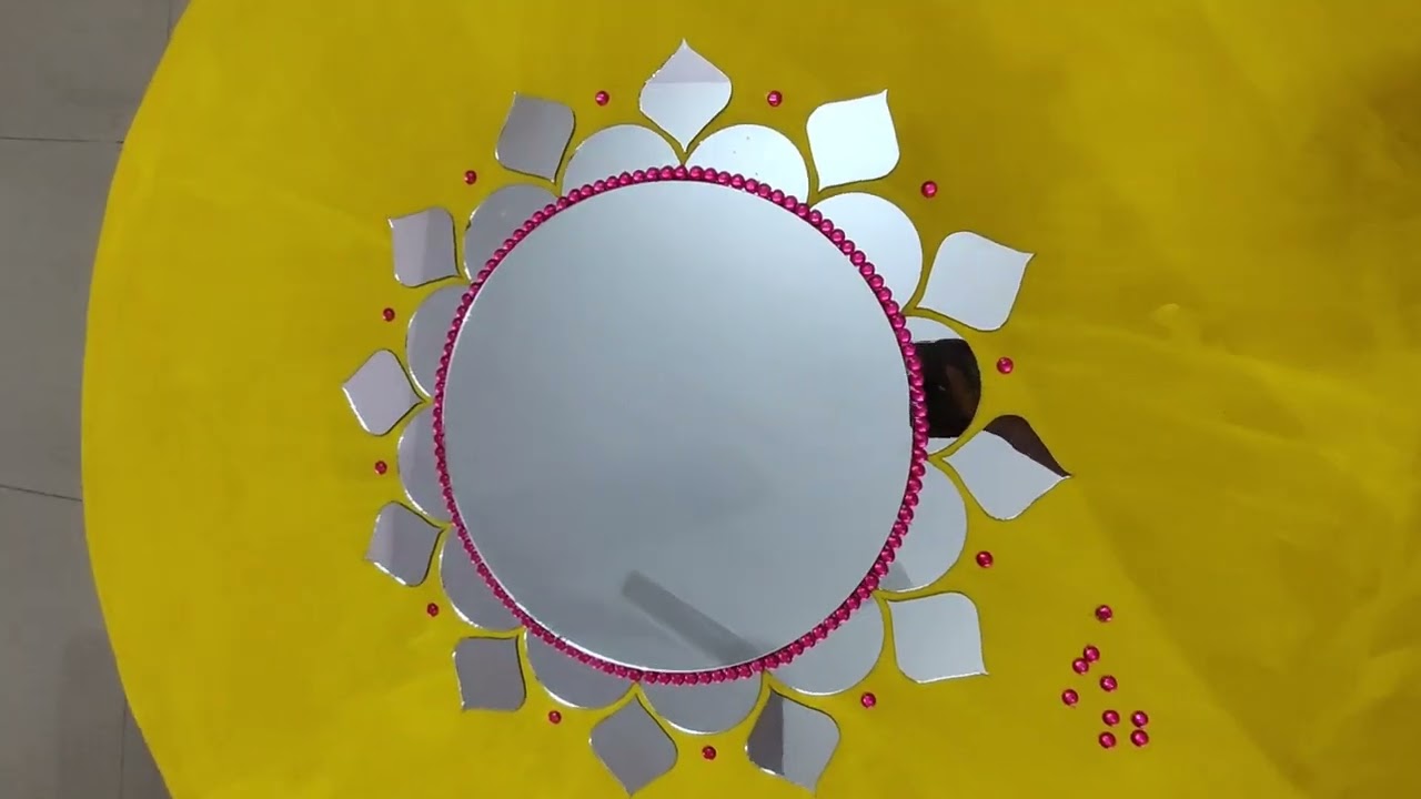 Mirror art on mdf board