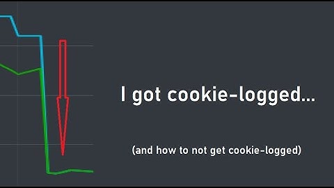 I got cookie-logged... (Scam Prevention #1)