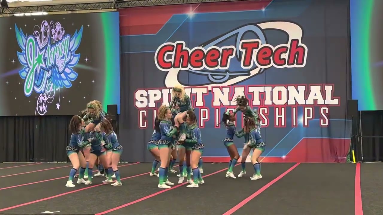 Jersey All Stars Sinners Cheer Tech Spirit National Championships 21-22