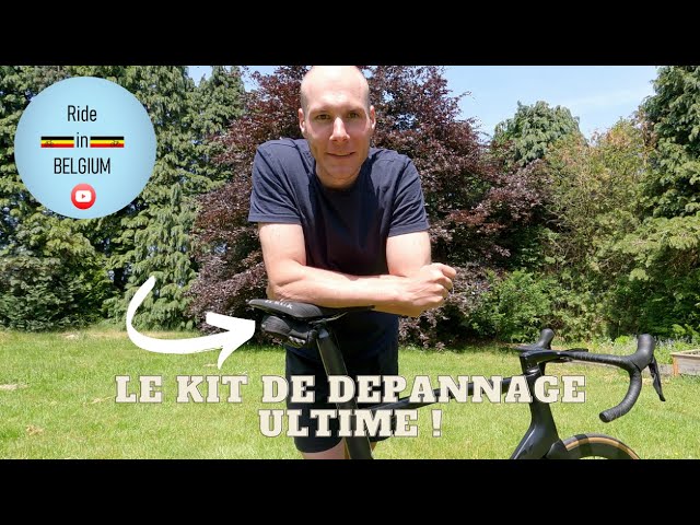 Roulez l'esprit tranquille, grâce à ce kit de réparation pour vélo.