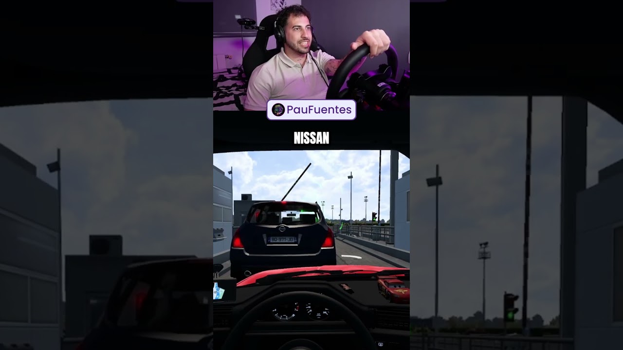 Me cuelo en el peaje 😳 #eurotrucksimulator2 #coches #peaje #simulador #shortvideo #shorts