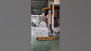 Unpacking & Feeding, Depalletizing robot#palletizer #unpacking #robot#pe #plastic