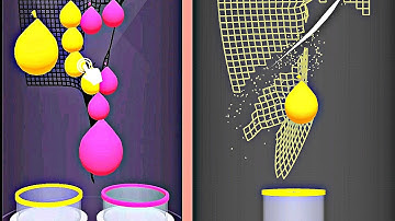 Color Cut 3D - Level 1-20 - Gameplay - iOS/Android