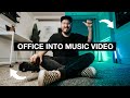 I Made a MUSIC VIDEO in my HOME OFFICE (ft. HTHAZE)