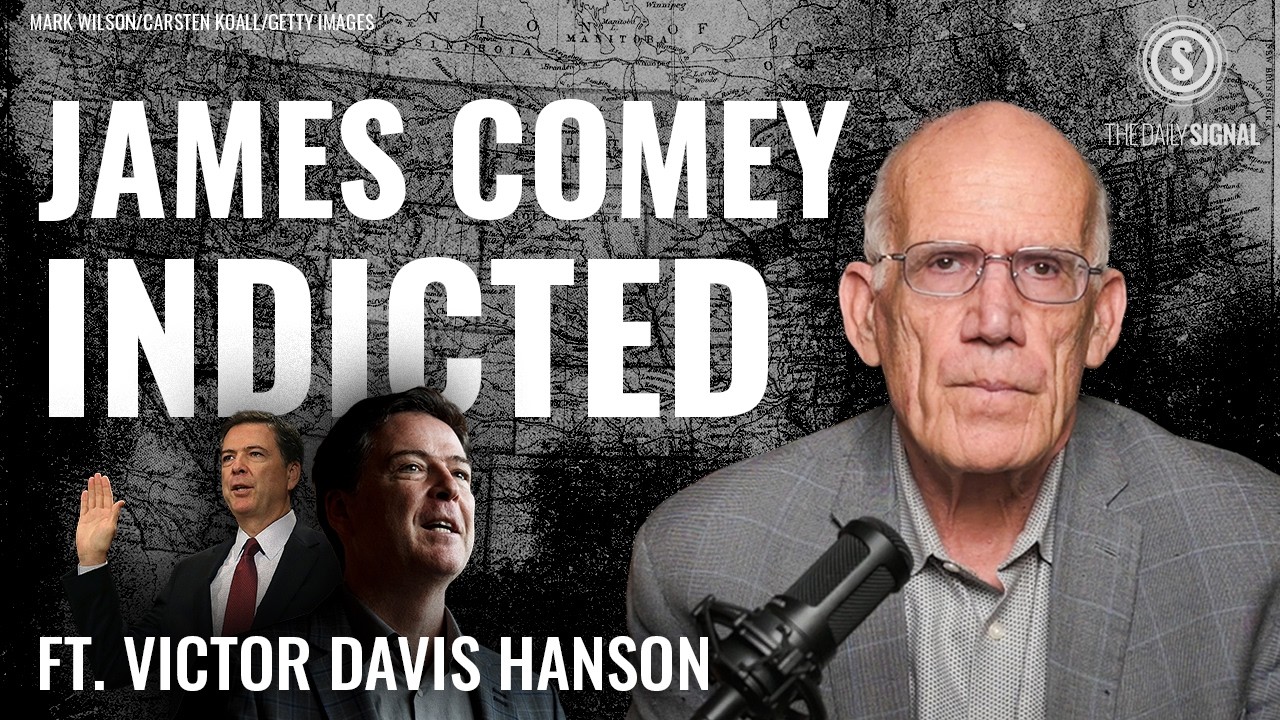 Victor Davis Hanson: James Comey Tried to Take Down Trump. Now, He’s Facing Justice. - YouTube