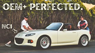 Tasteful NC1 Miata modified by an automotive designer! Exquisite taste.