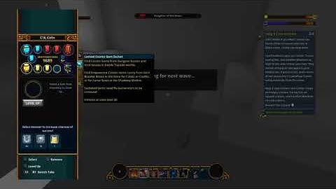 Doing shadow dungeon -Trove