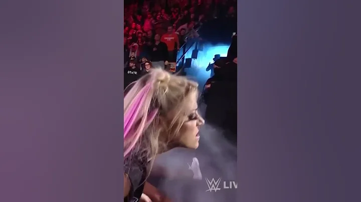 Uncle Howdy helps out Alexa Bliss vs. Bianca Belair