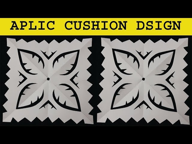 Hand Embroidery/Aplic Work Cushion Design Tutorial/Rilli Work/Applique Work/Patchwork/Handwork81
