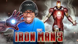 Watching Marvels "IRON MAN 3" For The FIRST TIME Ever!!!!