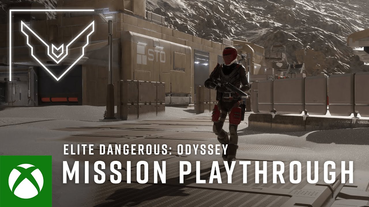 Elite Dangerous: Odyssey Gameplay (PC) 