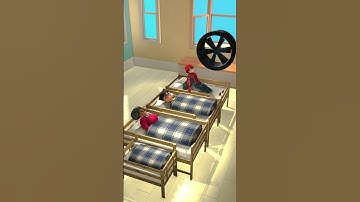 Scary Teacher Nick and Tani Where did all the blankets go? #scaryteacher #sanjubaba #caketraining