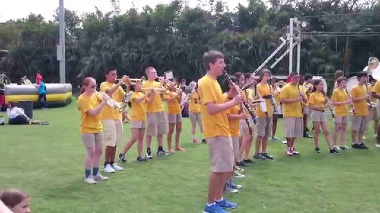 American Heritage School Patriot Band. Spring 2015.