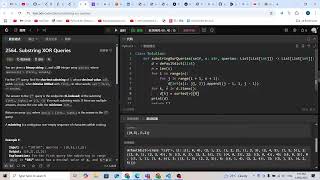 Leetcode 2564. Substring XOR Queries (xor)
