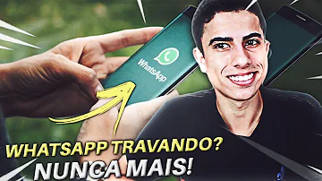 Como fazer para o WhatsApp parar de travar?