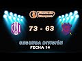 #Segunda - Fecha #14: Independiente 73 - 63 Velocidad y Resistencia