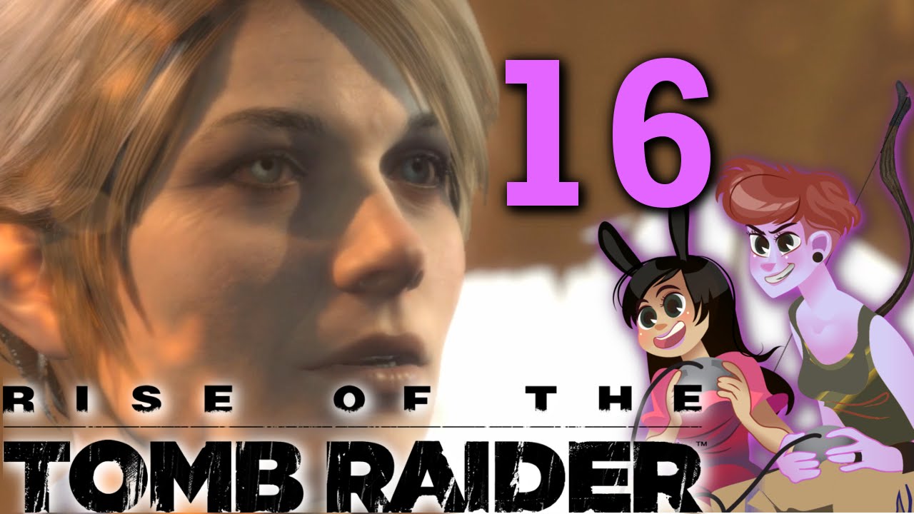 RISE OF THE TOMB RAIDER - 2 Girls 1 Let's Play Walkthrough Gameplay part 16: Siblings