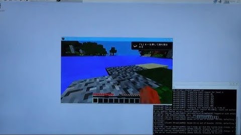 Raspberry Pi 3 で PC版 Minecraft