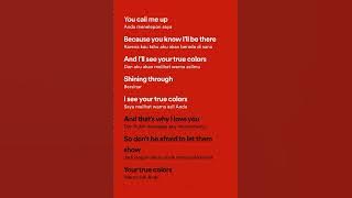 True Colors | Cyndi Lauper | Lirik Terjemahan Indonesia
