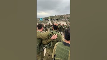 Thumbnail of 'Lecha Dodi': Israeli IDF soldiers getting ready for Shabbat at the front #israel #gaza