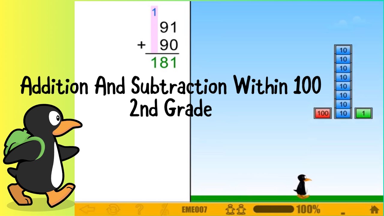 Addation within 100. Addation within 100 workweet. Within c