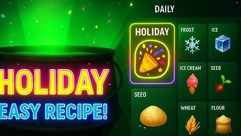 How to Create HOLIDAY 🎉 in Alchemy – Grand RP Birthday Event (Easy Recipe!)