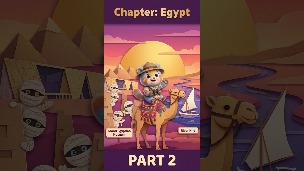Zubbi Explore Egypt! Museum & River Nile 🏛️🌊 | Zubbi Travel Stories