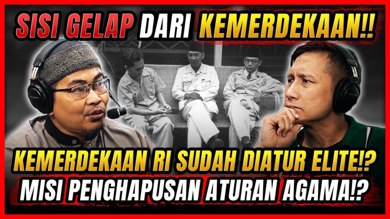 KEMERDEKAAN INDONESIA HASIL PERJANJIAN DENGAN FREEMASON⁉️ - Ust. Salman Iskandar