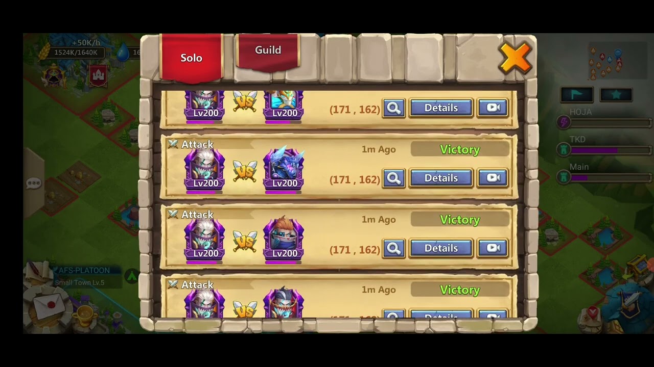 Castle Clash Narcia | Beating Black Skies with F2P Team