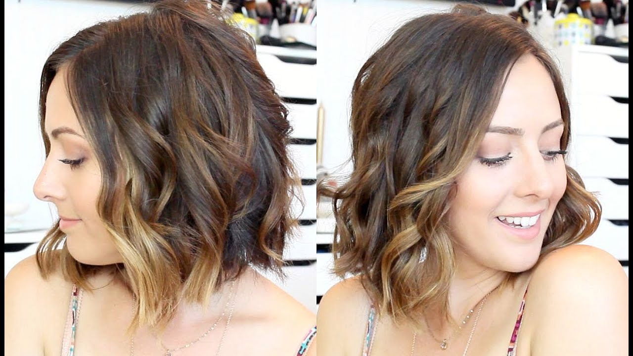 How To Curl Hair With A Straightener Curling Wand YouTube