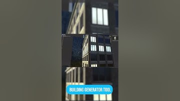 procedural building generator for blender 3D