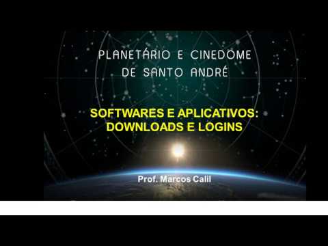 Vídeo Aula GTTP 2019b - Downloads e App para as aulas - Bons estudos!
Equipe do Planetário e Cinedome de Santo André