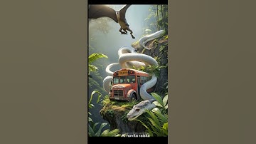 AMAZING SCENERY| AI NATURE EXPLORATION|SNAKE FIND HOME|GIANT SNAKE #ai #snake #trending #feedshort