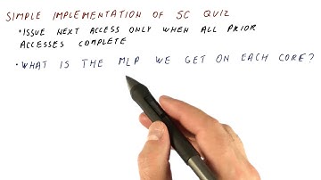 Simple Implementation of SC Quiz - Georgia Tech - HPCA: Part 6