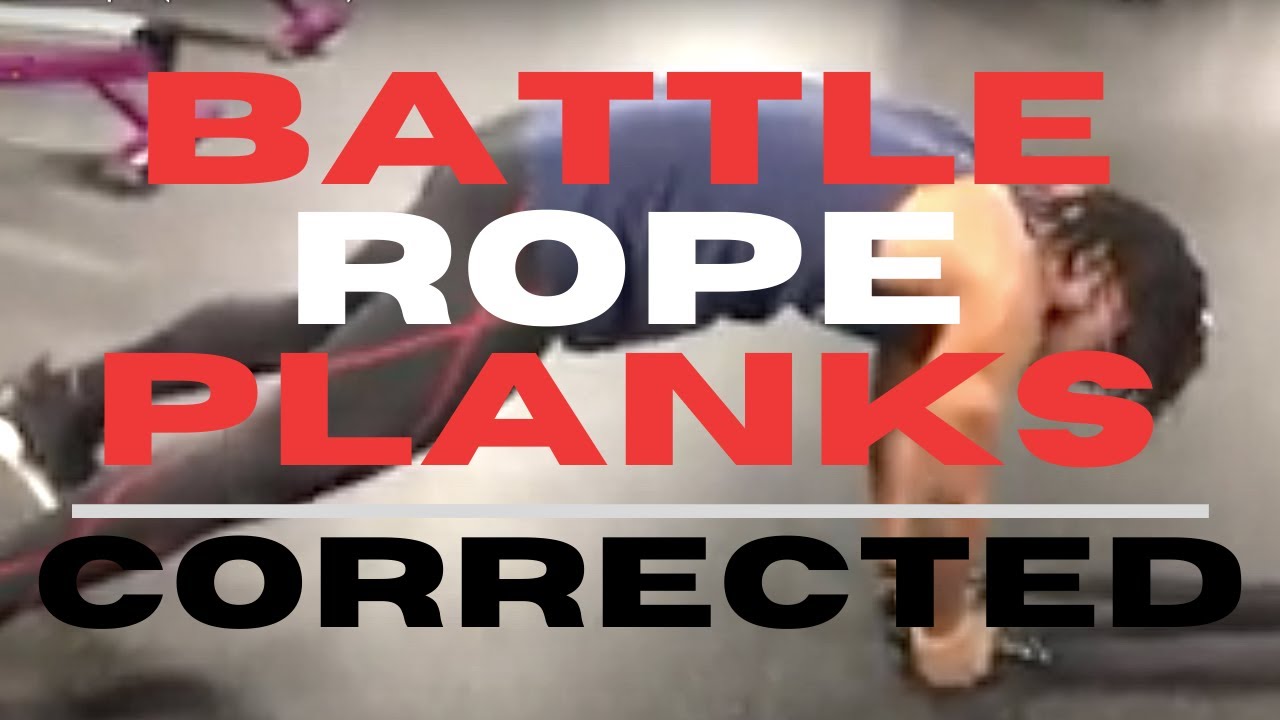 Battle Ropes ( Correct Form) - YouTube