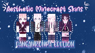 Aesthetic HD Minecraft Skins~ Danganronpa Edition~ MCPE~ With Links