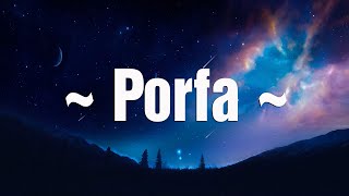 Feid & Justin Quiles - PORFA (Lyrics/Letra) |A ninguna quiero tocar por estar contigo