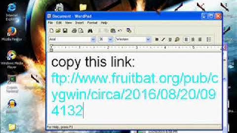 how to install linux cygwyiin inside windows xp in 2019 (PART 2)