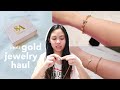 gold jewelry haul ✨ | legit online gold supplier (affordable & pawnable)