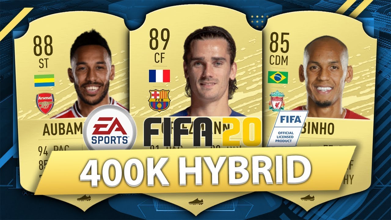 400K MARKET CRASH SQUAD BUILDER! FIFA 20 (INSANE 400K HYBRID)