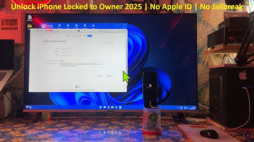 Free 🔓 How to Permanently Unlock iPhone Locked to Owner Without Jailbreak | No Apple ID Required