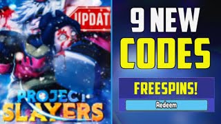 NEW PROJECT SLAYERS CODES IN MAY 2023 - ROBLOX PROJECT SLAYERS CODES