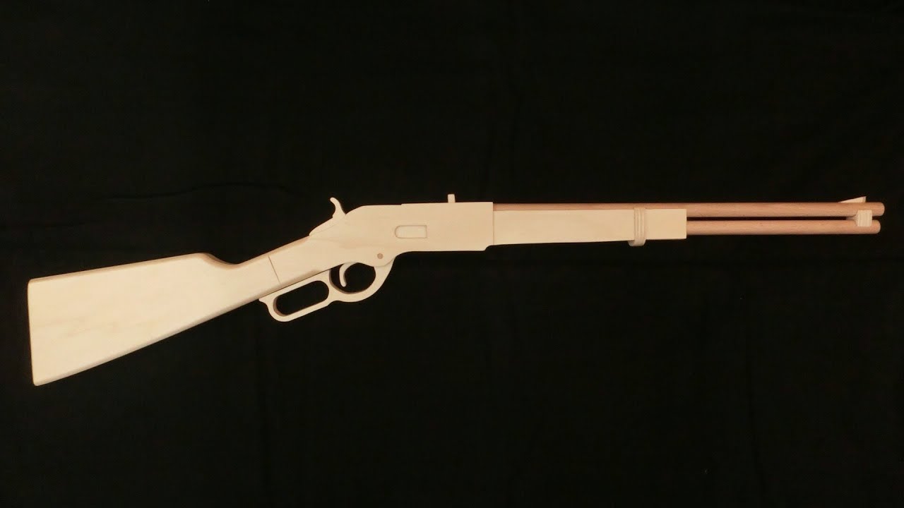輪ゴムの連射も可能 木製ライフル銃をdiy Diyer S リノベと