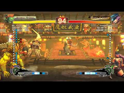 Ultra Street Fighter IV battle: Blanka vs Poison