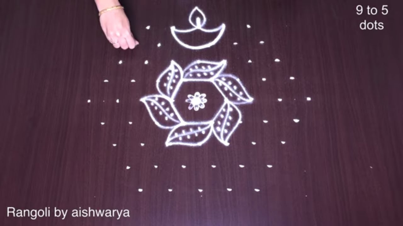 Biggest Middle Dots Festival Kolam