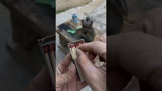 Calcium Carbide 🪔🛋️#Vintage #Antique #ScienceFacts #OldTech #CarbideLamp #DesiVibes #ShortsIndia