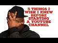 3 Things I wish I knew before starting a Reaction Channel | 2022 Mp3 Song