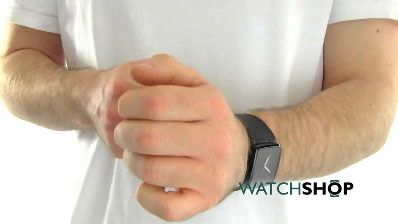 Men's Armani Exchange Black Out Watch (AX6002) - YouTube