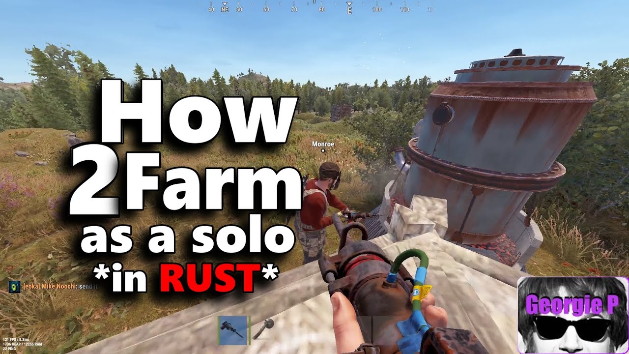 Rust Solo Antics - Funny Moments & Epic Fails - Jackhammer Jesus # ...